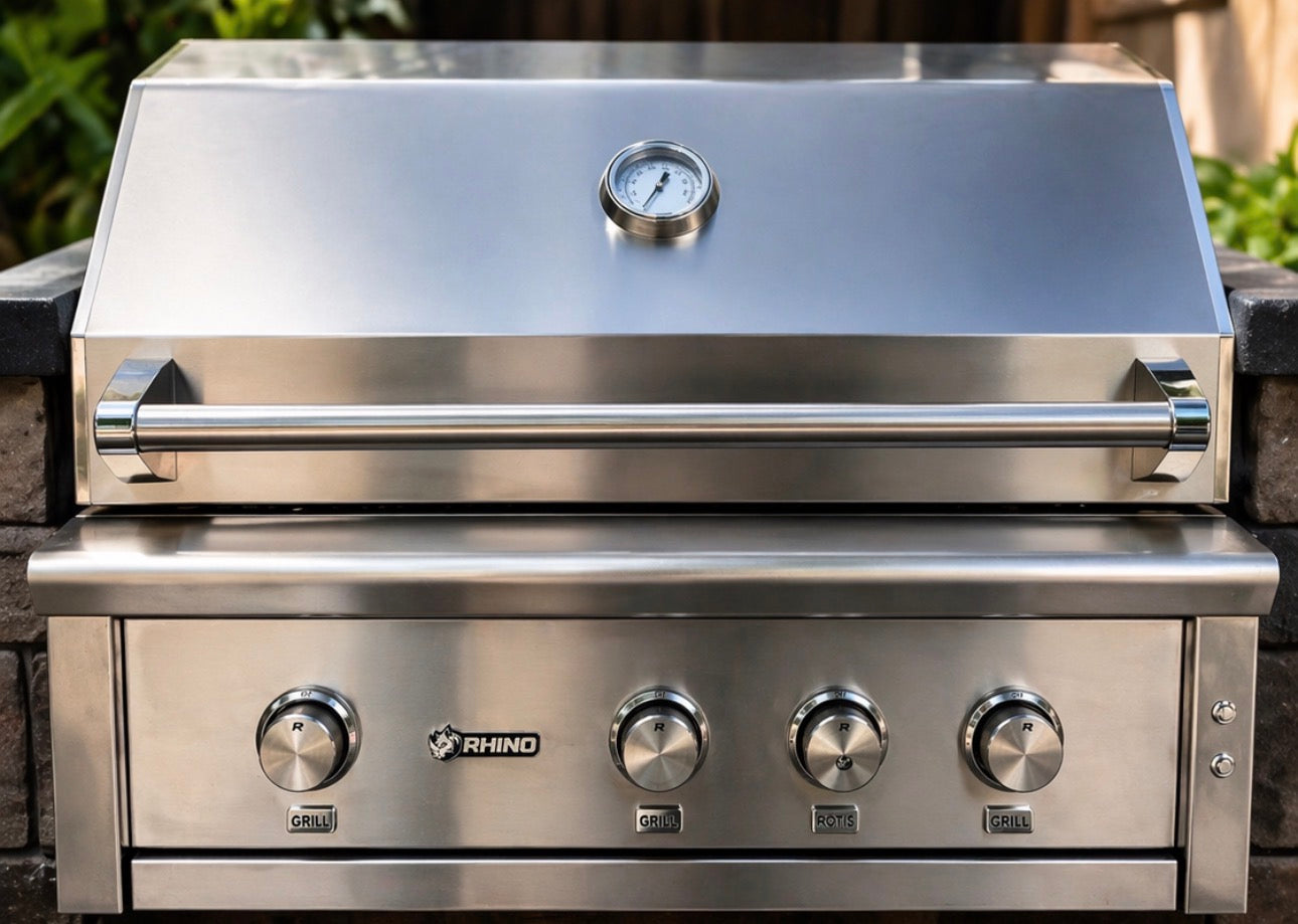 Rhino Reserve 36-inch 4 Burner Built-In Grill with Rear Burner
