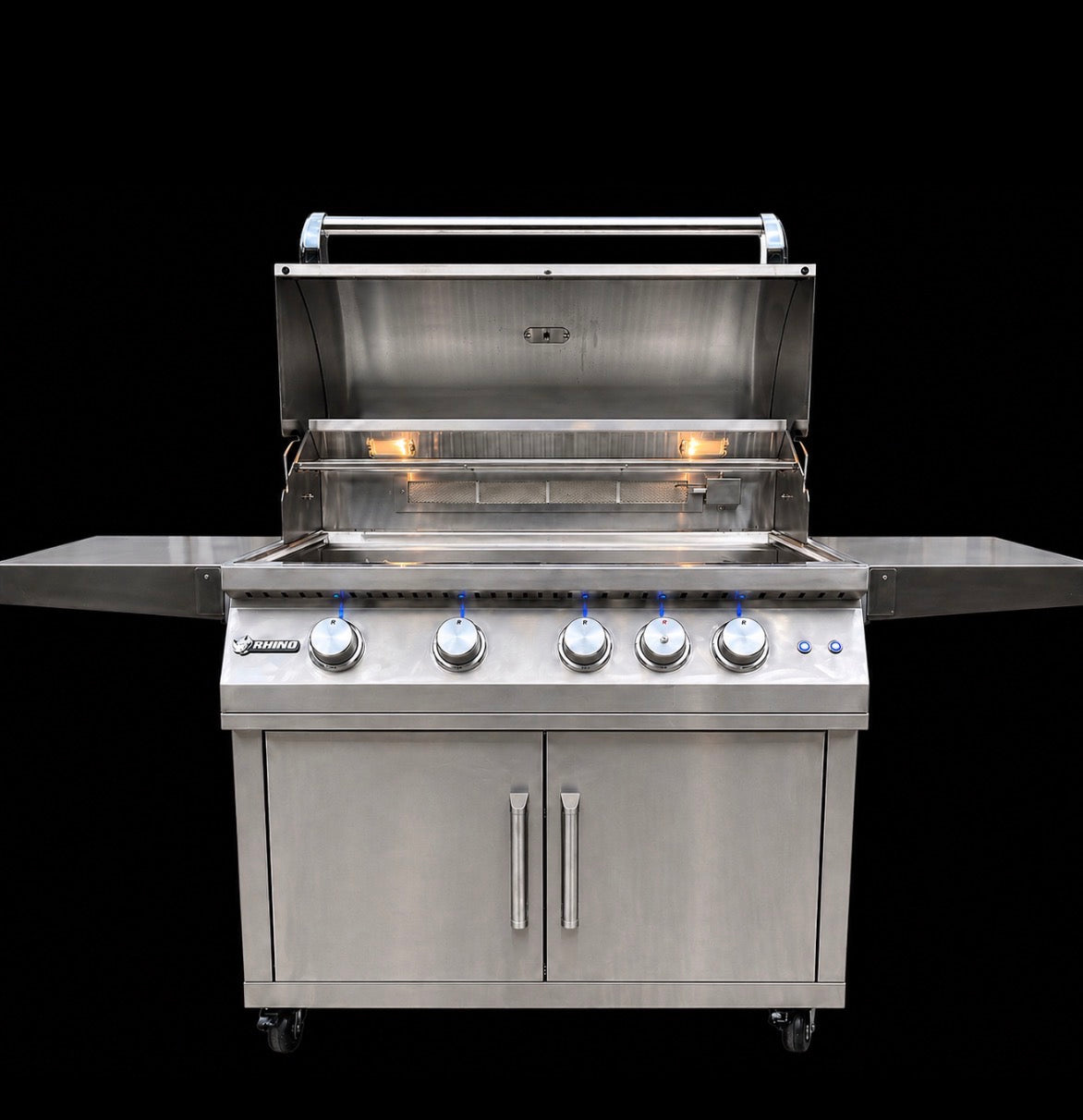 Rhino Pro 32-inch 4 Burner Built-In Grill with Rear Burner