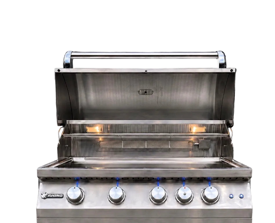 Rhino Pro 40-inch 5 Burner Built-In Grill with Rear Burner